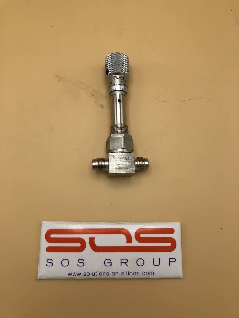 36935 SWAGELOK METERING BELLOWS SEALED VALVE SS-4BMRG-VCR-UG