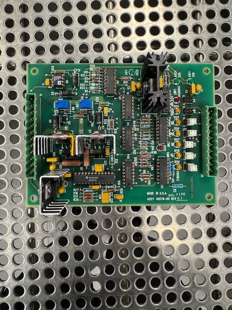 Varian Kestrel 650/750 Genus Motor Drive Control Assembly 40578-00