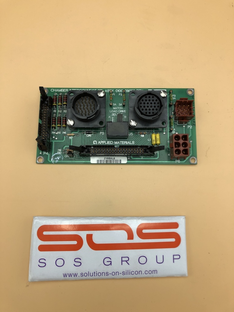 AMAT Applied Materials 0100-09099 Rev J Chamber Interconnect RD Assy PCB Circuit