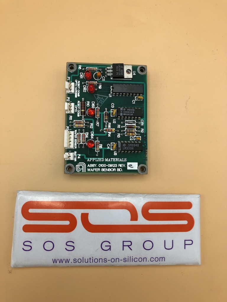 0100-09123 AMAT Applied Materials / WAFER SENSOR BOARD