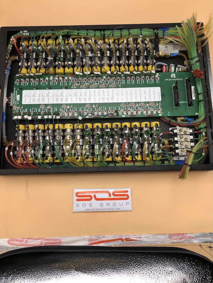 AMAT 0010-09263 ASSY, PNEUMATIC MANIFOLD BASIC, AMAT 0100-09008, 104193