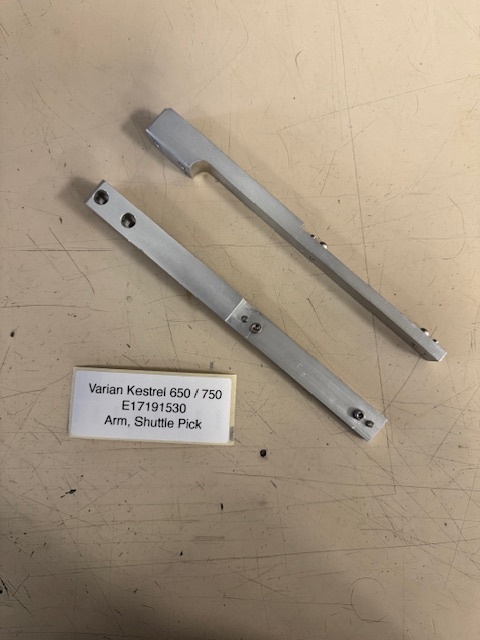 Varian Kestrel 650/750 E17191530 Arm, Shuttle Pick