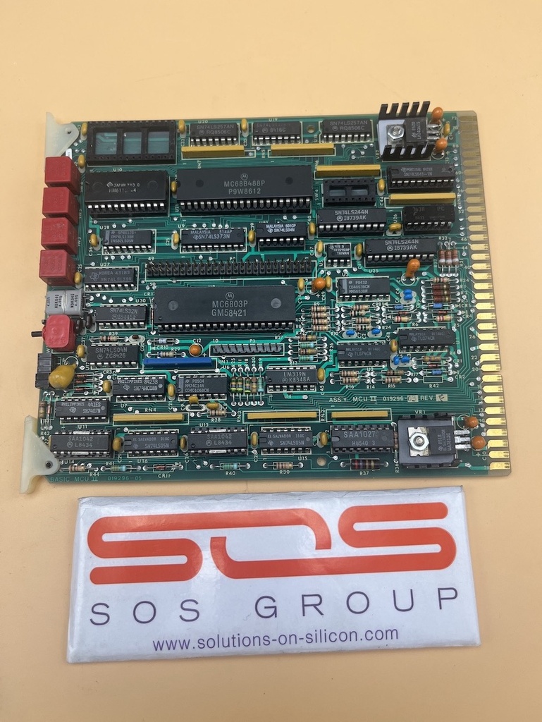 Axcelis 019296-03 PCB MCU-II Control Board