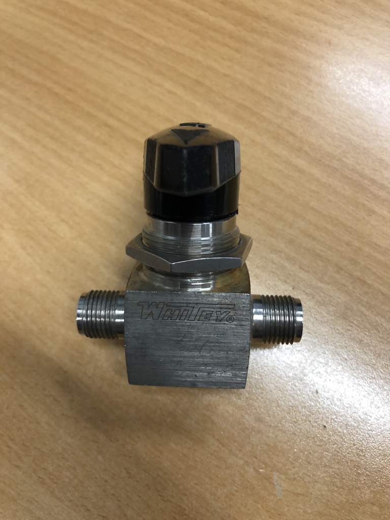 WHITEY SS-44S6 Ball Valve, 6.0 Cv, 3/8 in.
