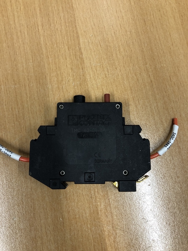 Phoenix Contact TMC 42-01-8.0A Circuit Breaker Thermal Magnetic 1Pole 8A 250V...(batch of 3)