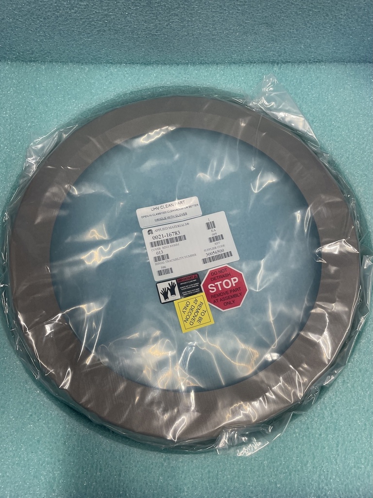 AMAT 0021-16783 COVER RING, NARROW POCKET, 300MM SIP CU, , NEW