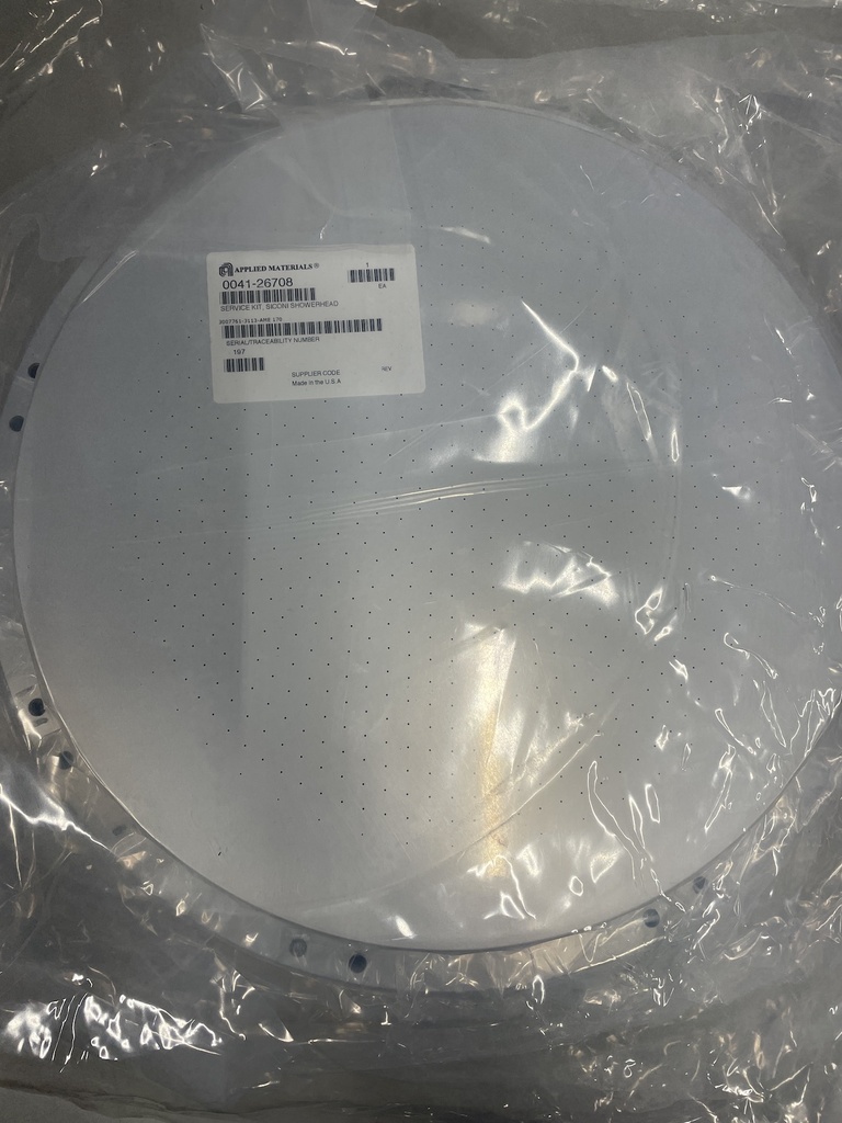 AMAT 0041-26708 Showerhead with Brazed Heater Sicon, Producer GT.