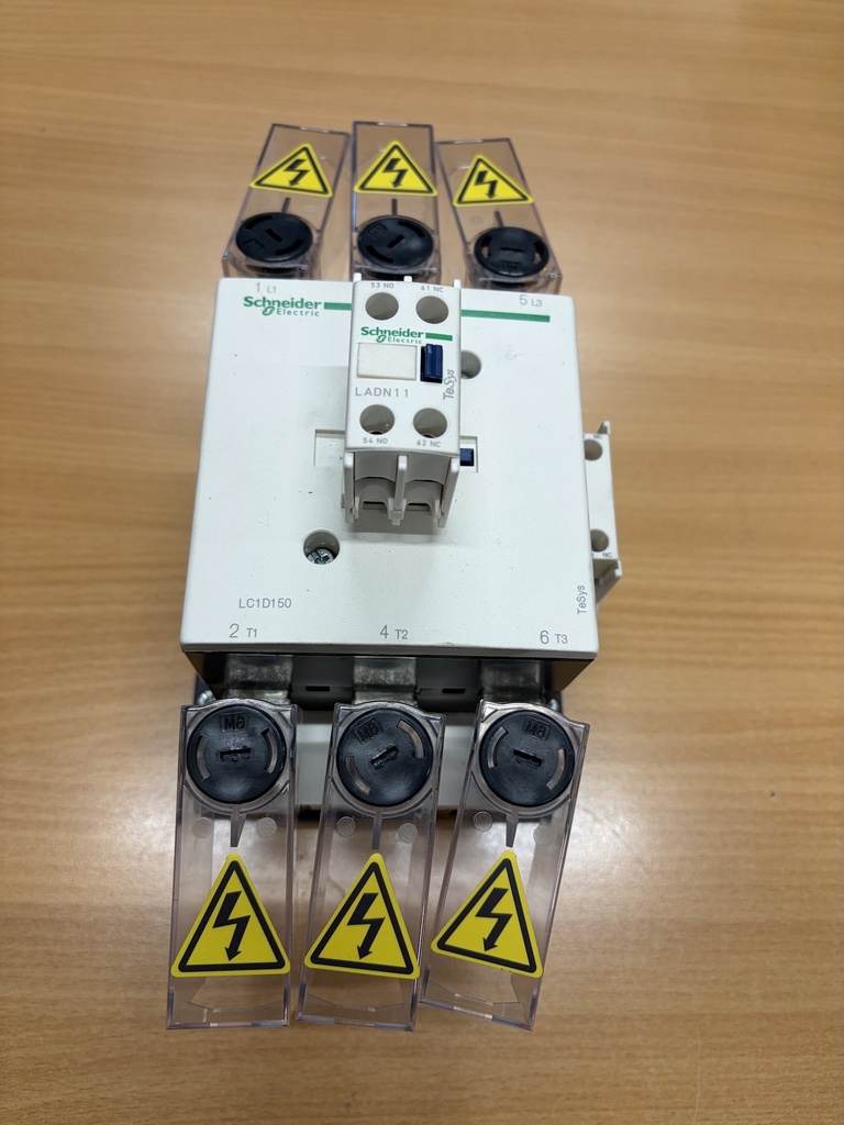 LC1D150 Schneider Electric 150A 600V 125HP 3P IEC Contactor