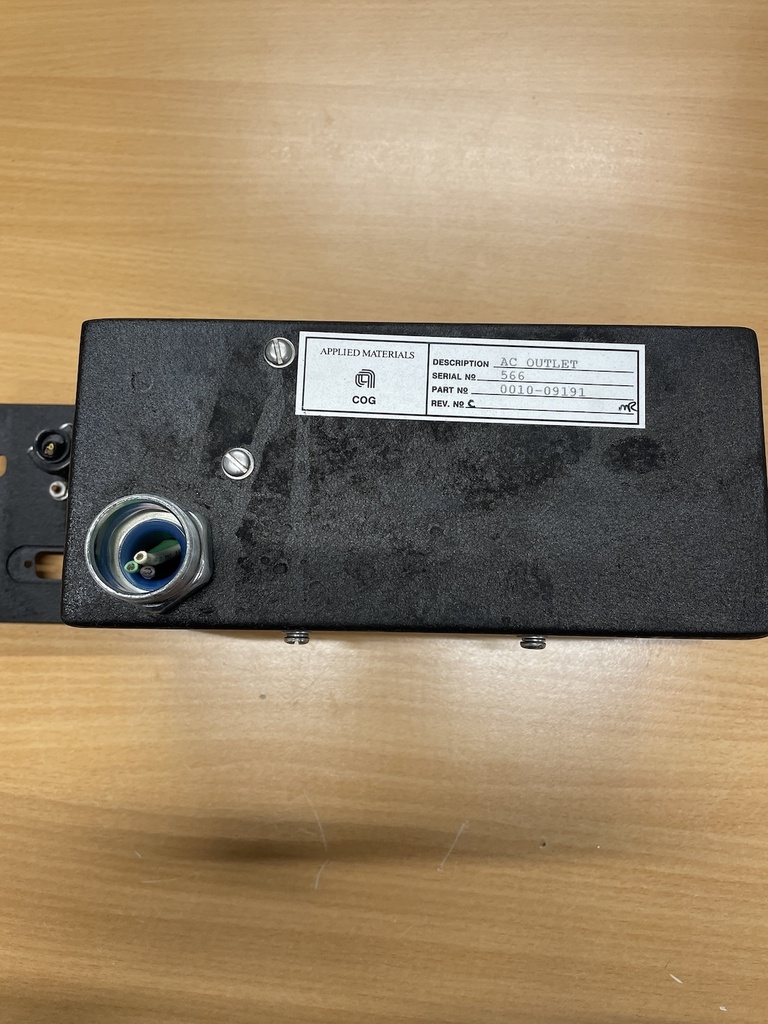 Applied Materials (AMAT) 0010-09191 AC OUTLET