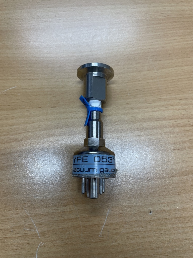 Varian Type 0531, Thermocouple Vacuum Pressure Guage, Tube Sensor
