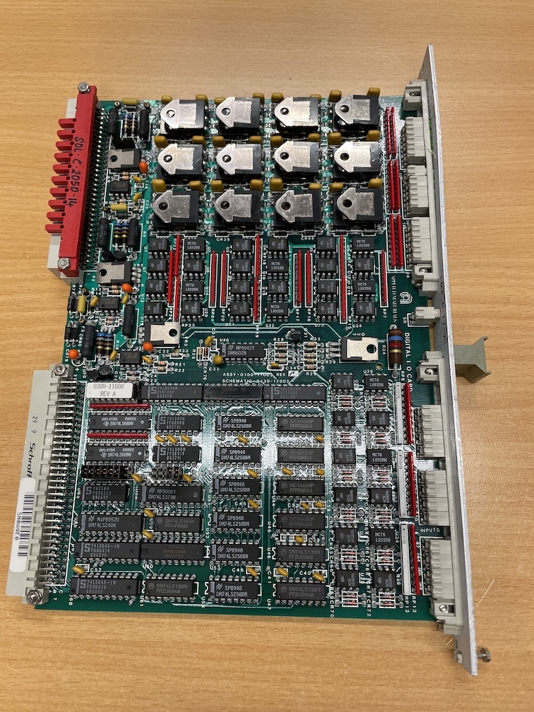 AMAT APPLIED MATERIALS 0100-11002 digital I/O card