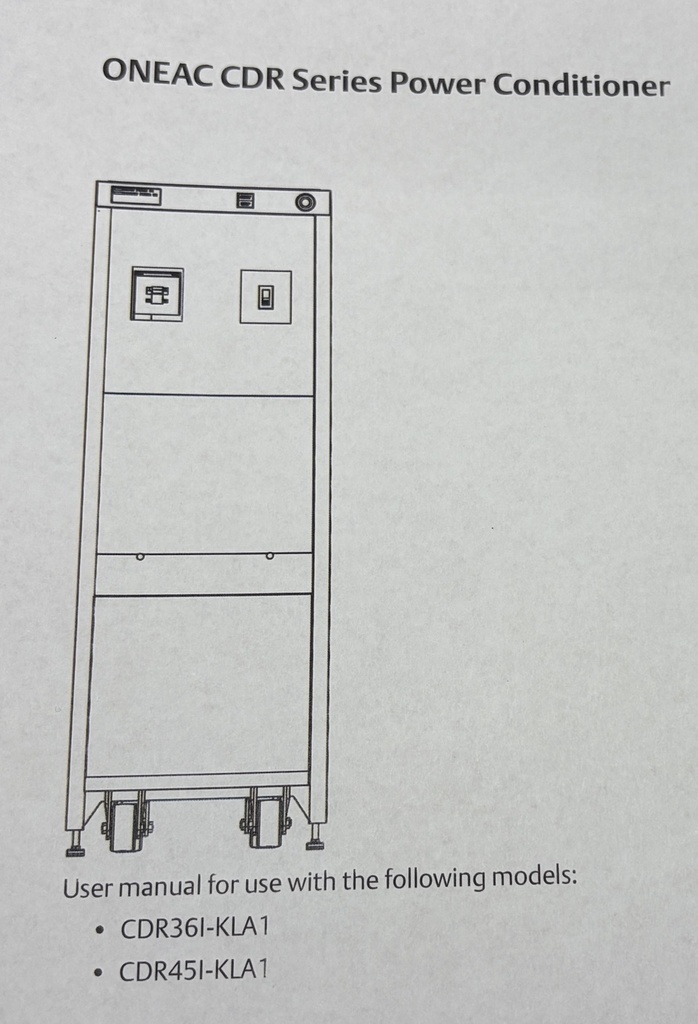 POWERLINE CONDITIONER KLA TENCOR 2800