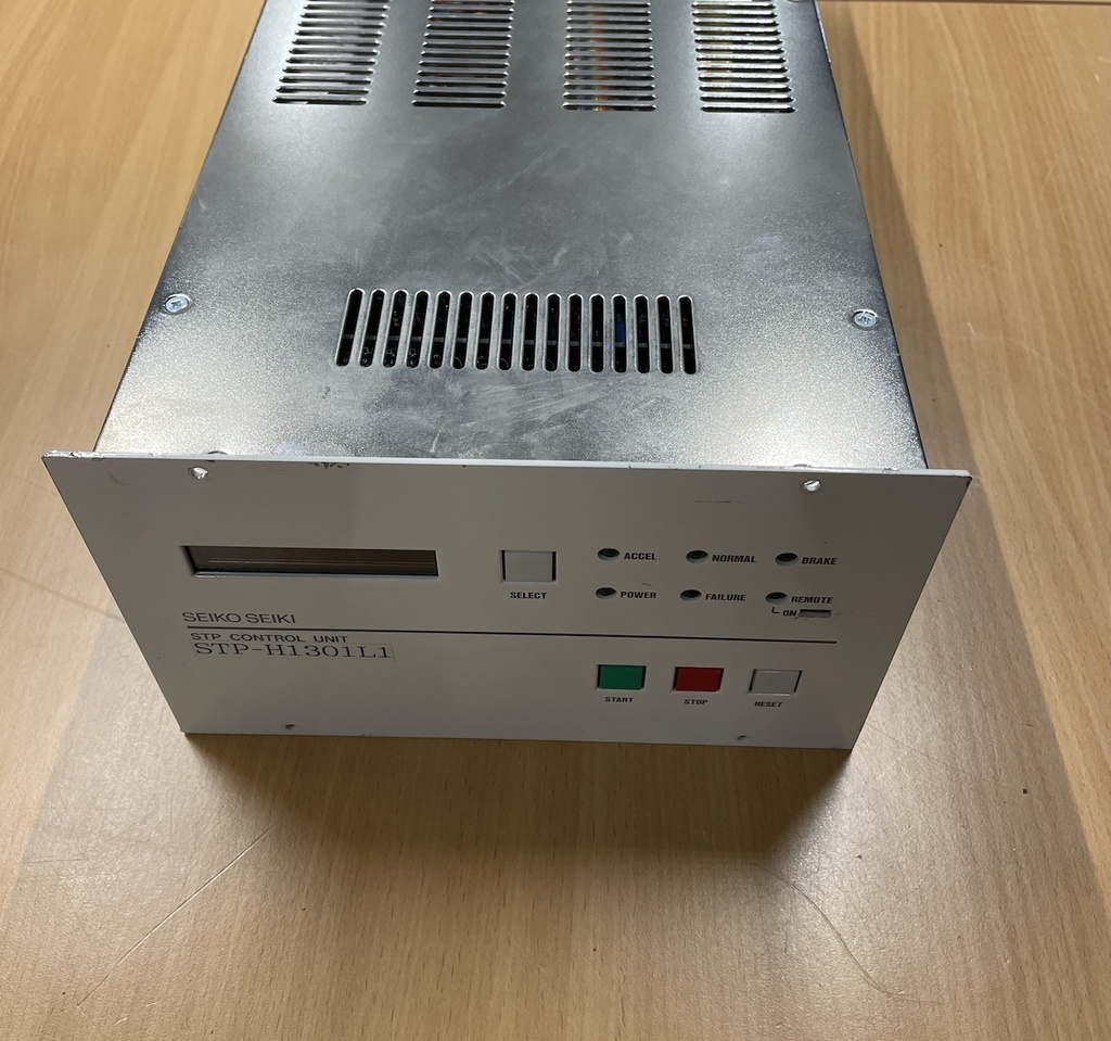 Seiko Seiki/Edwards STP Control Unit Turbomolecular Pump Controller SCU-H1301L1