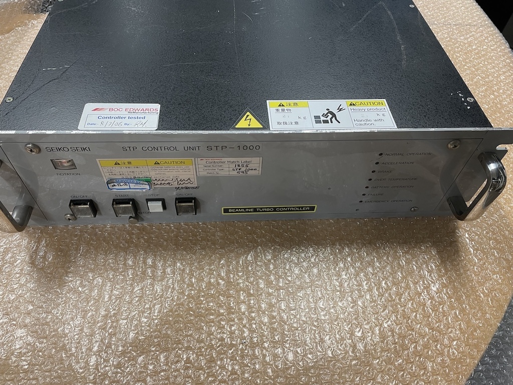 AMAT SEIKO SEIKI STP-1000 TURBO PUMP CONTROLLER