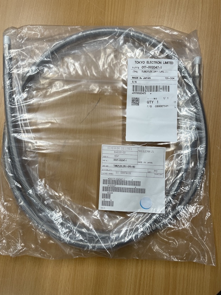 Tokyo Electron TEL 017-002047-1 Tube Flex