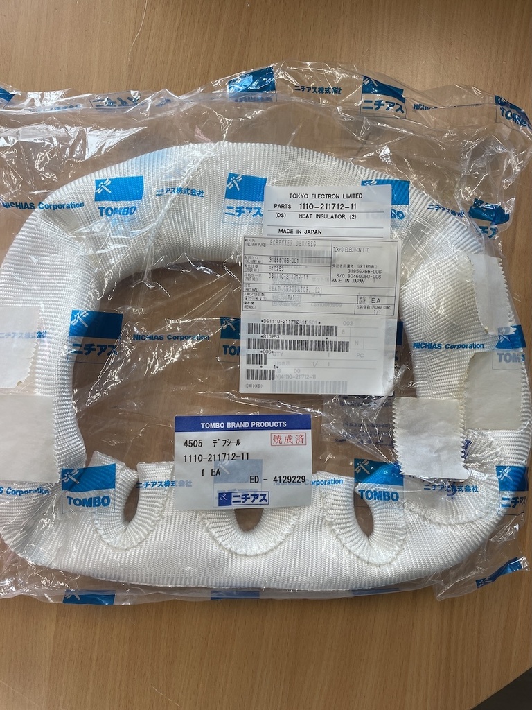Tokyo Electron 1110-211712-11 Heat Insulator DS1110-211712-11
