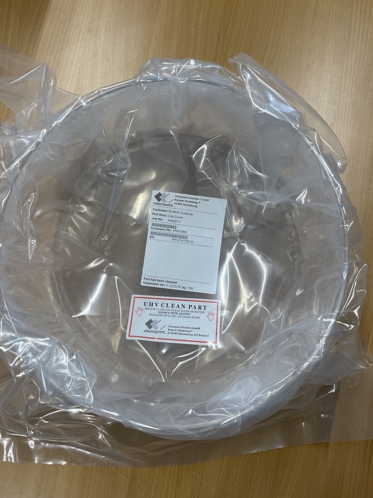 TEL TOKYO ELECTRON quartz cap cover 318327-1