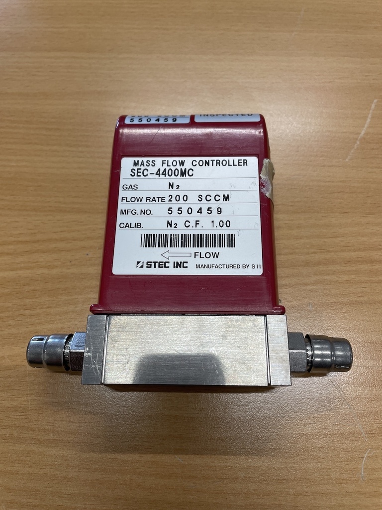 Horiba STEC SEC-4400MC Mass Flow Controller MFC Mattson Technology