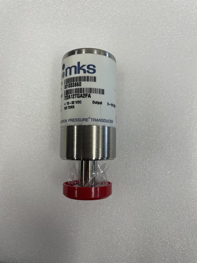 MKS 722A12TGA2FA Baratron Pressure Transducer 100 TORR