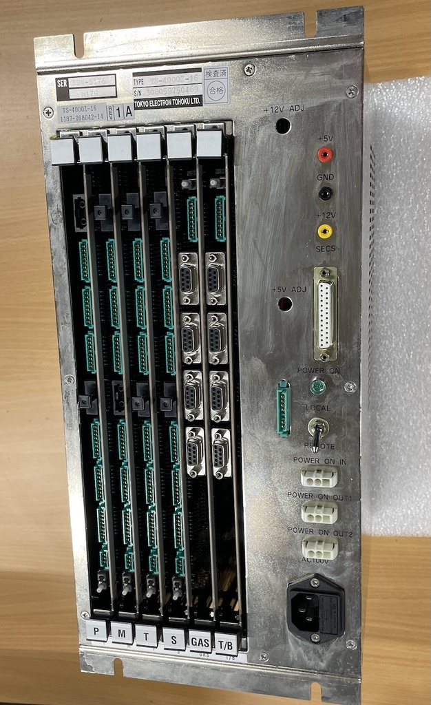 TOKYO ELECTRON SLOT T CARD CONTROL UNIT TS-4000Z-16 DS1187-098042-14