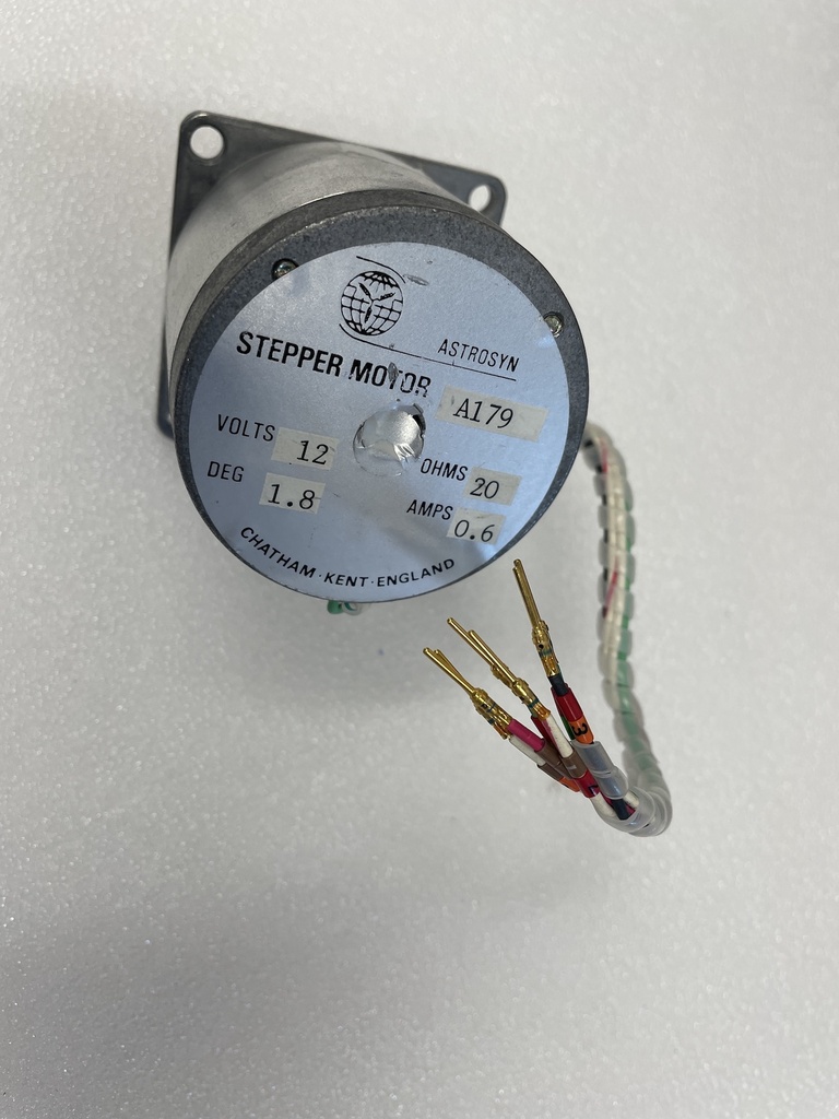 Astrosyn A179 Stepper Motor 12V 0.6A 20-Ohms 1.8 Degrees