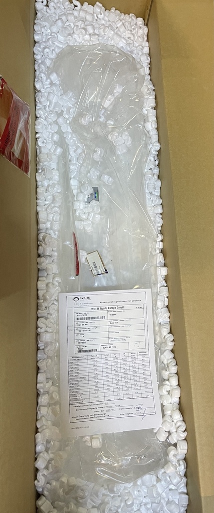 TOKYO ELECTRON WONIK QUARTZ BOAT 1105-101188-61