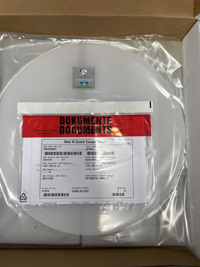 TEL WON IK QUARTZ SHUTTER 1105-302130-51