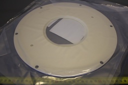 [716-011563-151/502717] METRON 5" DOMED W/C12.450 (OD) X 4.802 (ID), WAFER CLAMP, REV A
