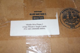 [1001-000MIR-0009A/500783] MIDDLE SKIN PLATEN 2 (CLEAR WINDOW SINGLE LATCH)