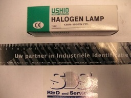 [JCV120V-1000WCH/607773] REACTOR LAMP USHIO HALOGEN 120V 1000W FEL REACTOR SPOTLIGHT