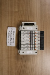 [64B / 100987] Hitachi M712 Pneumatic Manifold 7x VQ1100Y-5