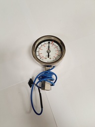 [Switch Type 201 / 101381] ADJUSTABLE PRESSURE SWITCH WITH GAUGE, RANGE: -30-0 "Hg / 0-15PSI,  1/4" VCR FEMALE CONNECT