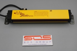 [70157-1000 / 700600] 70157-1000 STI Mini Safe 4600 Series Safety Light Curtain Receiver, Model: MS46-20-260-Q1-X