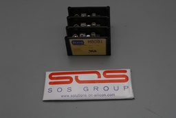 [M8091 / 101401] ILSCO M8091, Power Distribution Block, 115AMP, 600VAC