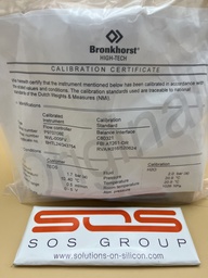 [NVL-005FV / 500341_C] Bronkhorst / Porter Instrument Company NVL-005FV Mass Flow Meter/Controller-Calibrated