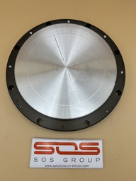 [715-031752-208 / 602035] LAM Research 715-031752-208, CAP LWR ELECT 8" W/GRV .035