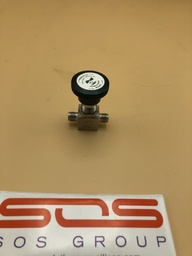 [SS-4H/ 101630] Nupro SS-4H Manual Needle Valve 1/4" Swagelok Connections Stainless Steel Female