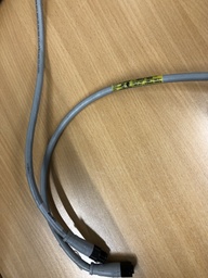 [DND22A-M020/ 101947] (Lot of 6) Brad Harrison Woodhead DND22A-M020 1300280033 Devicenet 2M PVC 5P Cable Assembly