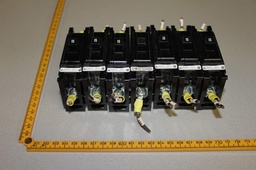 [ZZ-6747/506392] CIRCUIT BREAKER, 1 POLE, 15A, 120/240V, TYPE QC, LOT OF 7