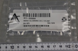 [911-02086A/507981] NOZZLE, ALL CERAMIC 2.55 L 1,5% HDP  (0200-02761), NEW SECOND SOURCE