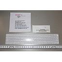 [551475 BAM00WF/790051003563/508703] BOS R-7-0,25, 50 mm x 25 cm Reflective Tape