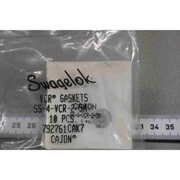 [SS-4-VCR-2-5M/200475] 316L SS VCR FACE SEAL FITTING, 1/4" SILVER PLATED SNUBBER GASKET, LOT OF 50