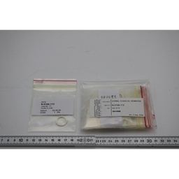 [N-5106-113/201688] AS113, O-RING WHITE SEAMLESS 13.94 X 2.62 lot of 9