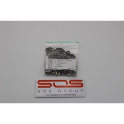 [721-250695-001/800304] Washer 18-8 #92936A028, Lot of 152